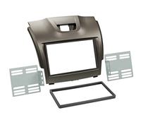 Adaptador de fachada 2-DIN para Isuzu D-Max 2012 > gris