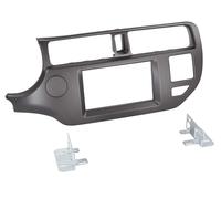 Adaptador de fachada 2-DIN para KIA RIO 9/2011 > antracita