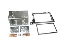 Adaptador de fachada 2-DIN para Ssangyong Kyron / Actyon antracita