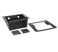 Adaptador de fachada 2-DIN para universal