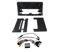 Adaptador de Fascia for marco de coche de 10,1 pulgadas, Kit de Panel de ajuste de tablero de Radio Android/apto for Citroen Berlingo Peugeot Partner Rifter Opel Combo(Frame Cable Canbus)
