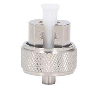 Adaptador de Fibra LC, Conector de Fibra Óptica, Pérdida Baja y Alta Precisión, Material Cerámico y Metálico - Aislamiento Efectivo, Resistente a la Corrosión, Ideal para Redes d