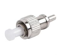 Adaptador de fibra óptica FC macho a LC hembra, monomodo OM3/OM4, ABS + construcción metálica, pérdida de inserción ≤0.20dB, para medidores de potencia óptica y F visual (#3)