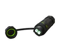 Adaptador de fibra óptica LC dúplex impermeable IP68