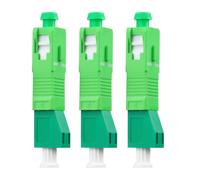 Adaptador de fibra óptica SC/APC a LC/APC SM 9/125 VFL paquete de 3 | Alineación de precisión, baja pérdida y construcción compacta para pruebas fiables de fibra de campo