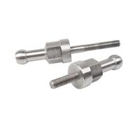 Adaptador de fijación para remolque de una sola rueda para eje pasante m wave.