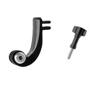 Adaptador de filmación vertical de orientación flexible para cámaras de acción con soporte de cinturón de pecho de rotación de 360 grados para una fijación segura, soporte de cinturón de pecho