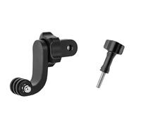 Adaptador de filmación vertical de orientación flexible para cámaras de acción con soporte de cinturón de pecho de rotación de 360 grados para una fijación segura, soporte de cinturón de pecho