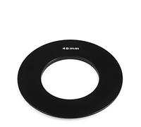 Adaptador de filtro cuadrado de 49 mm compatible con portafiltros Cokin P Serie 49 mm