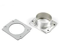 Adaptador de filtro de aire, cono rectangular de aluminio, filtro de aire cónico X-Parts apto para Serie 3 E36 de 4 cilindros 1099269