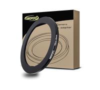 Adaptador de filtro de anillo escalonado de 72 mm a 49 mm, anillo de filtro de cámara de 72 mm a 49 mm para filtro UV, ND, CPL, anillo de metal escalonado (72 mm-49 mm)