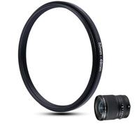 Adaptador de Filtro de Metal Step-Down Ring - 52 mm a 49 mm - Anillo de Metal Adaptador para filtros, Compatible con Todos los filtros UV de 49 mm, CPL, filtros ND, Cubiertas de Objetivos, Objetivos