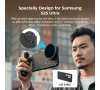 Adaptador de Filtro Magnético SmallRig FilMov de 67 mm para Samsung S25 Ultra, Diseño de Adsorción de Liberación Rápida, Compatible con Filtro de 67 mm 5185 5185
