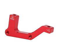 Adaptador de Freno de Disco, B-F203 Adaptador Montaje Freno Disco Bicicleta Calibrador Delantero Convertidor de Soporte de Freno de Disco de Bicicleta para Horquilla Delantera MTB de 203Mm(Red)