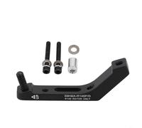 Adaptador de freno de disco de aleación de aluminio para bicicleta de carretera, montaje plano a poste, conversión para discos de 140 mm y 160 mm, soporte de pinza mecanizado CNC delantero o trasero