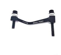 Adaptador de freno de disco de aleación de aluminio para guía SRAM y código para elixir, 160 mm a 180 mm para soporte de montaje mejorado del rotor con pernos, acabado negro mecanizado de precisión