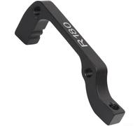 Adaptador de freno de disco de horquilla delantera de aluminio ligero para bicicletas de montaña con posicionamiento preciso para calibrador y alineación de disco