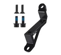 Adaptador de freno de disco: frenos de disco sólidos, adaptador de rotor de soporte de conversión, diseño ligero de aleación de aluminio, componente duradero para bicicleta | Para la actualización de