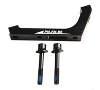 Adaptador de freno de disco, montaje de poste de 140 mm y 160 mm | Sistema de conversión de disco de bicicleta de carretera, incluye adaptador y pernos para una fácil instalación, ciclistas