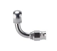 Adaptador de Frenos Banjo AN3 en Acero Inoxidable 90° para Manguera de Freno con Ojal - Accesorio Automotriz de Precisión