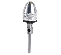Adaptador DE Fuck DE Perforación sin Llave, CONVERTADOR DEL CONDUCTOR DEL CONDUCTOR DE IMPACTO DEL CONDUCCIÓN DE PRUEBA MAYORES 3 JAWS 1/8 Pulgadas Vástago Redondo 0.3-3.4 Mm DE Plata para