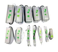 Adaptador de fuente de alimentación CA 110-260 V a CC 12 V/24 V, 10 W-100 W, controlador LED IP67 resistente al agua for exteriores, for tiras de luz.