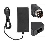 Adaptador de Fuente de Alimentación de 12 V y 4 Pines Conector de CA Fidus Celcus DC Conmutación para Computadora Portátil 100-240 V 50 60 Hz Cable Mezclador TV, Adaptador de