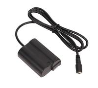 Adaptador de Fuente de Alimentación de Batería Ficticia EN EL15, Cargador Continuo de Batería Ficticia para Cámara, Acoplador de CC con Adaptador Type C para Nikon Z5 Z6 Z7 Z6II