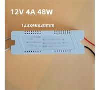 Adaptador de fuente de alimentación for controlador LED de 220 V a 12 V, transformador de iluminación de 60 W, 48 W, 36 W y 12 W, fuente de 12 voltios CC for lámpara de tira LED.(12V 4A 48W)