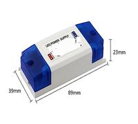 Adaptador de fuente de alimentación LED de 12 V, transformadores de iluminación de/a 12 V/24 V, controlador LED de fuente de 12 V CC seguro/24 voltios for luces de alimentación,Fiabilidad(24V)