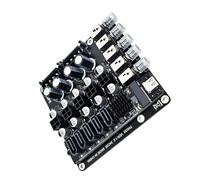 Adaptador de fuente de alimentación múltiple, 2 x 4 pines a 4 pines, 5 V, 12 V, adaptador de módulo de conmutación de gestión de energía para unidades de disco duro