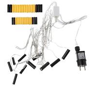 Adaptador de Fuente de alimentación Universal 10 en 1 5 x AA + 5 Pilas AAA, sustituye a la batería AA AAA para Navidad, Juguete de luz LED, walkie Talkie y más