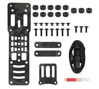 Adaptador de Funda de Pistola Modular de Metal, Plataforma QLS Compatible, Adaptador de código G de Placa de extensión Colgante de Pierna caída de Funda táctica
