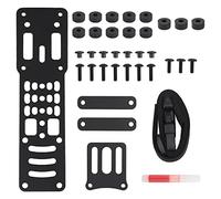 Adaptador de Funda de Pistola Modular de Metal, Plataforma QLS Compatible, Adaptador de código G de Placa de extensión Colgante de Pierna caída de Funda táctica