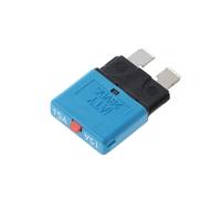 Adaptador de Fusible de Cuchilla de 5-30 A, 28 V, reiniciable manualmente, for Coche, camión, Barco o embarcación.(15A)