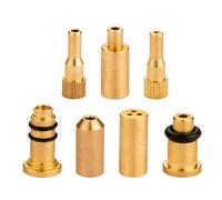 Adaptador de Gas de Repuesto de latón, Apto para encendedores S.T. Dupont, Juego de Piezas, diseñado específicamente para el Mantenimiento y Recarga de encendedores Modelos L1, L2 y LD (7)