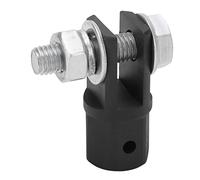 Adaptador de Gato de Tijera de Alta Resistencia Tipo Universal Adaptador de Broca de Tijera para Guía de Broca de Impacto para Remolque de RV con Llave de Impacto de 1/2 Pulgada