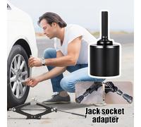 Adaptador de gato de tijera | Gatos de nivelación eléctricos RV | Llave de herramienta estabilizadora resistente para reparación de mantenimiento al aire libre, viajes por carretera, camping, viajes