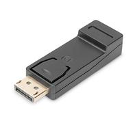 Adaptador de gráficos ASSMANN DisplayPort, DP a HDMI tipo A, Full HD 60Hz, 1920 x 1080 píxeles, negro