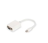 Adaptador de gráficos digitus mini displayport, mdp a vga, full hd 60