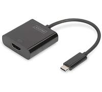 Adaptador de gráficos digitus usb type-c, usb type-c a hdmi type a, 4
