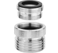 Adaptador de grifo, Adaptadores de grifo Adaptador de rosca, 22 Rosca interna a 3/4 GHT Conector de rosca externa, Accesorio de manguera de grifo Adaptador de fregadero para cocina y baño