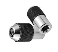 Adaptador de grifo ajustable profesional con orificio cuadrado de 3/8 ", superficies antideslizantes, herramienta de acero, instrumento de corte y roscado, enchufe de acero