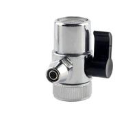 Adaptador de grifo con conector tubo 1/4" 2.5/8" 3/8", válvula desviadora corte único, divisor agua, conversión cocina(3)