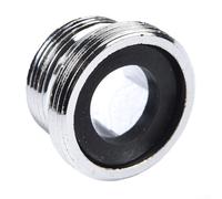 Adaptador de grifo de ahorro de agua, conector aireador de grifo de cocina roscado de metal para fregadero con rosca interior de 18 mm a 22 mm para uso doméstico