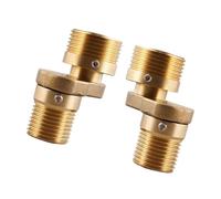 Adaptador de grifo de ducha montado en la pared de esquina de tornillo excéntrico giratorio 360 de pie curvo en ángulo de 2 piezas Adaptador de grifo de ducha montado en la pared duradero