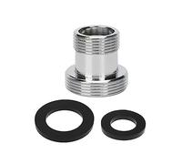 Adaptador de grifo de latón, rosca macho de 22 mm a rosca macho de 16 mm, adaptador de aireador purificador de agua (altura de 20 mm)