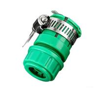 Adaptador de grifo de lavadora de conexión rápida verde, conector de manguera de 1/2 a 3/4 pulgadas a prueba de fugas para grifos de fregadero general, accesorio de tubería ABS fácil de instalar (1