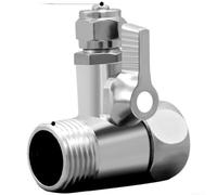 Adaptador de grifo divisor de tubería de entrada de agua de latón de 2 puntos a 3 puntos de conexión rápida para accesorios de tubo de sistema de ósmosis inversa purificador(3)