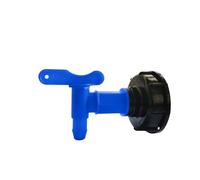 Adaptador de grifo for tanque IBC 3/4", rosca gruesa S60 a conector manguera 5/8", accesorios for válvulas, reemplazo for tanques agua jardín(C)